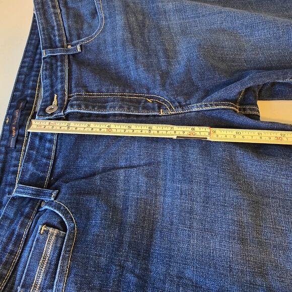 Levi's The Original Jeans Women's 16 Blue Dark Wash Mid Rise Skinny - Picture 12 of 16